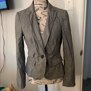 Banana Republic Charcoal Blazer